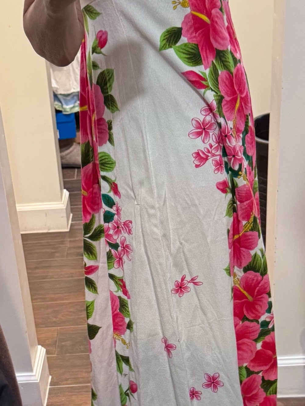 1960’s vintage authentic Hawaiian Wedding Dress made in Hawaii- 2P - Picture 9 of 16